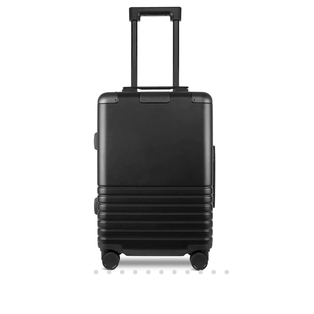 black carry on suitcase